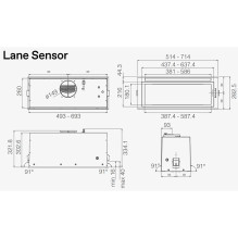 Gartraukis ELICA LANE SENSOR @ BL MAT / A / 52