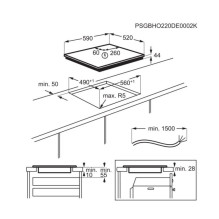 Hob ELECTROLUX KIV63443CT Hob ELECTROLUX KIV63443CT