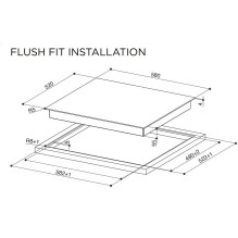 Hob FABER FCH 64 BK KL