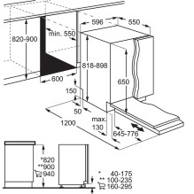 Indaplovė AEG GI6200B2SN Indaplovė AEG GI6200B2SN