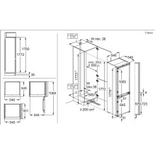 Šaldytuvas ELECTROLUX ENA7CD18S Šaldytuvas ELECTROLUX ENA7CD18S