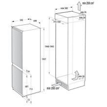 Šaldytuvas GORENJE NRKI619D61WFE Šaldytuvas GORENJE NRKI619D61WFE