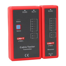 Tinklo kabelių testeris - UNI-T UT681L RJ45 / RJ11 tęstinumo testeris su LED indikatoriais