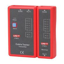 Tinklo kabelių testeris - UNI-T UT681L RJ45 / RJ11 tęstinumo testeris su LED indikatoriais