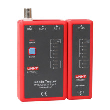 Tinklo Kabelių Testeris - UNI-T UT681C Ethernet, Telefonas, BNC, LED Indikatoriai