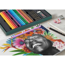 Meno reikmenys - Faber Castell FC-210054 Polychromos spalvoti pieštukai 48 vnt. Meno reikmenys - Faber Castell FC-210054 Polychromos spalvoti pieštukai 48 vnt.