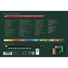 Meno reikmenys - Faber Castell FC-210054 Polychromos spalvoti pieštukai 48 vnt. Meno reikmenys - Faber Castell FC-210054 Polychromos spalvoti pieštukai 48 vnt.