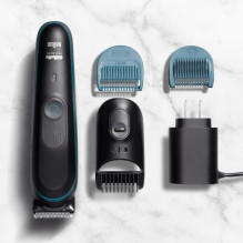 Sveikata ir asmeninė priežiūra - Gillette Trimmer Body & Intimate i5 Black, Įkraunamas, 100 min Naudojimo, SkinFirst Sveikata ir asmeninė priežiūra - Gillette Trimmer Body & Intimate i5 Black, Įkraunamas, 100 min Naudojimo, SkinFirst