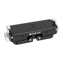 Kameros tvirtinimas - Puluz Magnetic Mount for Insta360 GO, Quick Release, 1 / 4-Inch Thread, Juoda