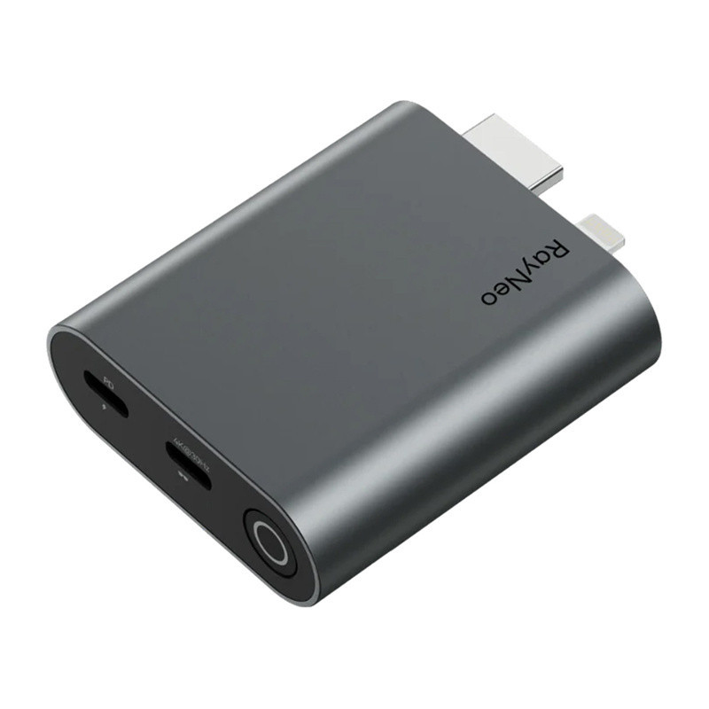 Adapteris - RayNeo HDMI į USB-C Adapteris Įkrovimui AR Akiniams, Full HD 1080p, 120 Hz