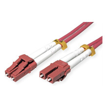 ROLINE LWL-Kabel 50 / 125m OM4, LC / LC, stahlarmiert, LSOH, violett, 3 m ROLINE LWL-Kabel 50 / 125m OM4, LC / LC, stahlarmiert, LSOH, violett, 3 m