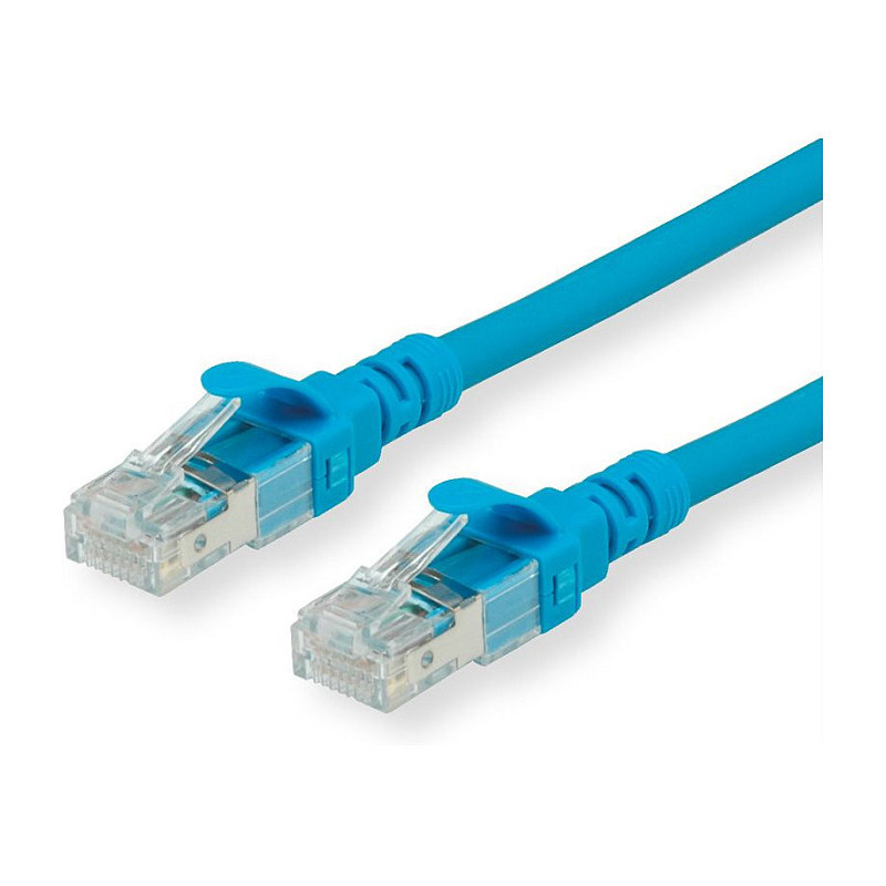 ROLINE Patchkabel Cat.6A UTP, Component Level, LSOH, blau, 1,5 m