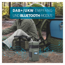 Albrecht DR 114 Outdoor Campingradio DAB+ / UKW