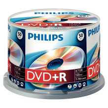 1x50 Philips DVD+R 4,7GB...