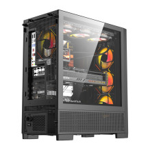 Kompiuterio korpusas - DarkFlash AIRNOVA Big Tower, 395 mm GPU, Juoda Kompiuterio korpusas - DarkFlash AIRNOVA Big Tower, 395 mm GPU, Juoda