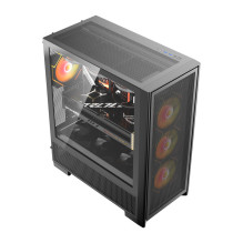 Kompiuterio korpusas - DarkFlash AIRNOVA Big Tower, 395 mm GPU, Juoda Kompiuterio korpusas - DarkFlash AIRNOVA Big Tower, 395 mm GPU, Juoda