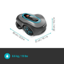 Sodo Įrankis - Gardena Robotic Lawn Mower Smart SILENO Pro 600m², 16cm Cutting Width