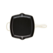 Indukcinė keptuvė - Le Creuset Signature Square Grill Pan 26cm Non-Stick Smėlio Indukcinė keptuvė - Le Creuset Signature Square Grill Pan 26cm Non-Stick Smėlio