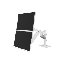 Monitoriaus laikiklis - Ergotron LX Pro Dual Monitor Arm 20kg Capacity, 24" Screens, Baltas Monitoriaus laikiklis - Ergotron LX Pro Dual Monitor Arm 20kg Capacity, 24" Screens, Baltas