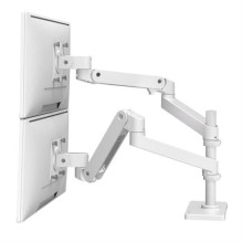 Monitoriaus laikiklis - Ergotron LX Pro Dual Monitor Arm 20kg Capacity, 24" Screens, Baltas Monitoriaus laikiklis - Ergotron LX Pro Dual Monitor Arm 20kg Capacity, 24" Screens, Baltas