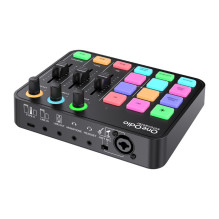 USB garso mikšeris - OneOdio Solocaster USB Mixer With Bluetooth, 24-Bit / 48 kHz USB garso mikšeris - OneOdio Solocaster USB Mixer With Bluetooth, 24-Bit / 48 kHz