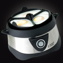 Namų ir Virtuvės Prietaisai - Russell Hobbs Kiaušinių Viryklė 7 Kiaušinių Talpa, Automatinis Išjungimas, Nerūdijančio Pl