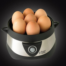 Namų ir Virtuvės Prietaisai - Russell Hobbs Kiaušinių Viryklė 7 Kiaušinių Talpa, Automatinis Išjungimas, Nerūdijančio Pl