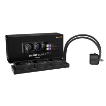 be quiet! Silent Loop 3 360 mm Processor All-in-one liquid cooler 12 cm Black 1 pc(s) be quiet! Silent Loop 3 360 mm Processor All-in-one liquid cooler 12 cm Black 1 pc(s)