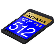 ADATA Premier Extreme SD8.0 SDXC 512 GB Class 10 UHS-I / U3 V30 ADATA Premier Extreme SD8.0 SDXC 512 GB Class 10 UHS-I / U3 V30
