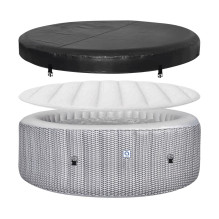 Garden spa, inflatable pool, AVENLI NICE 6-person hot tub, 204x70, silver Garden spa, inflatable pool, AVENLI NICE 6-person hot tub, 204x70, silver