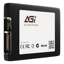 SSD, AGI TECHNOLOGY, 1000 GB, Serial ATA III, Write speed 510 MB / s, Read speed 550 MB / s, Hanging box, 2.5", MTB