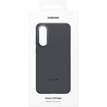 Samsung EF-PS937CBE silikoninis dėklas Galaxy S25 Edge, juodas