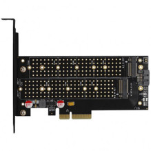 „Axagon PCIe 3.0 x4“ valdiklis – NVMe M raktas + SATA B raktas (PCEM2-D) „Axagon PCIe 3.0 x4“ valdiklis – NVMe M raktas + SATA B raktas (PCEM2-D)