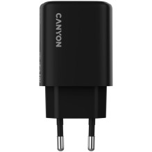 CANYON charger OnCharge 200 20W 1xPD 1xQC EU Black