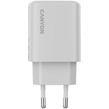 CANYON charger OnCharge 200 20W 1xPD 1xQC EU White CANYON charger OnCharge 200 20W 1xPD 1xQC EU White