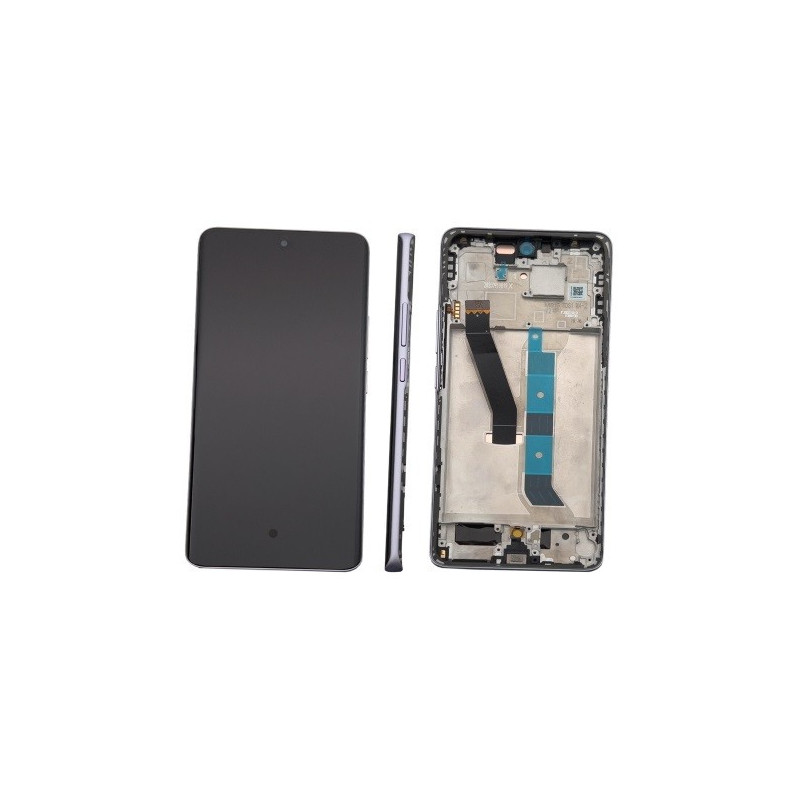 Ekranas Xiaomi Redmi Note 15 5G su lietimui jautriu stikliuku ir rėmeliu Mist Purple originalus (service pack)