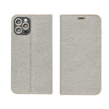 OEM Flip case for Samsung S25 Luna Book Gold silver