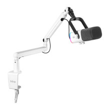 Mikrofonas - Fifine TAM8W Dinaminis USB / XLR Kardioidinis Baltas