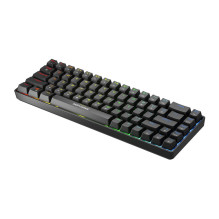Klaviatūra - Fifine GK1 65% Mechaninė RGB Karštai keičiamo Linear Red Juoda Klaviatūra - Fifine GK1 65% Mechaninė RGB Karštai keičiamo Linear Red Juoda