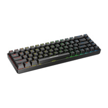 Klaviatūra - Fifine GK1 65% Mechaninė RGB Karštai keičiamo Linear Red Juoda Klaviatūra - Fifine GK1 65% Mechaninė RGB Karštai keičiamo Linear Red Juoda