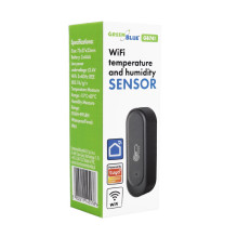 Išmanusis namų jutiklis - GreenBlue Lauko WiFi Temperatūros Ir Drėgmės Jutiklis, IP65, -15°C Iki 60°C Išmanusis namų jutiklis - GreenBlue Lauko WiFi Temperatūros Ir Drėgmės Jutiklis, IP65, -15°C Iki 60°C