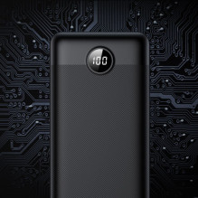 Veger Powerbank Veger L30 (W3008PD) PD QC3.0 3A 20W 30000 mAh black Veger Powerbank Veger L30 (W3008PD) PD QC3.0 3A 20W 30000 mAh black