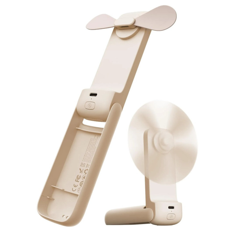 Nešiojamas Ventiliatorius - AECOOLY Pocket 01 Sulankstomas Nešiojamas Ventiliatorius, 2000 mAh, 24H, Bežinė