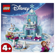 LEGO Disney Princess Elsa's Ice Castle &amp; Snow Ride Adventure 43281