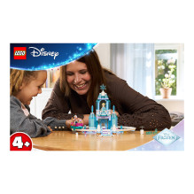 LEGO Disney Princess Elsa's Ice Castle &amp; Snow Ride Adventure 43281