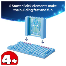 LEGO Disney Princess Elsa's Ice Castle &amp; Snow Ride Adventure 43281
