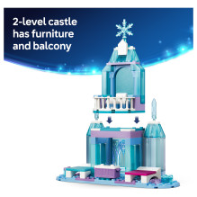 LEGO Disney Princess Elsa's Ice Castle &amp; Snow Ride Adventure 43281