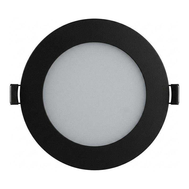 Synergy 21 LED Ultra Slim LED Panel Light V6 6W dual white (CCT) Black 24V