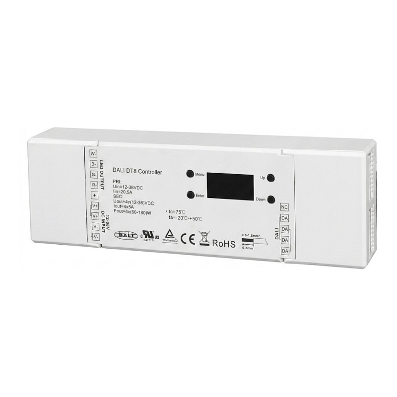 Synergy 21 LED Series EOS 07 DALI Controller DT8 RGB/W OLED Controller
