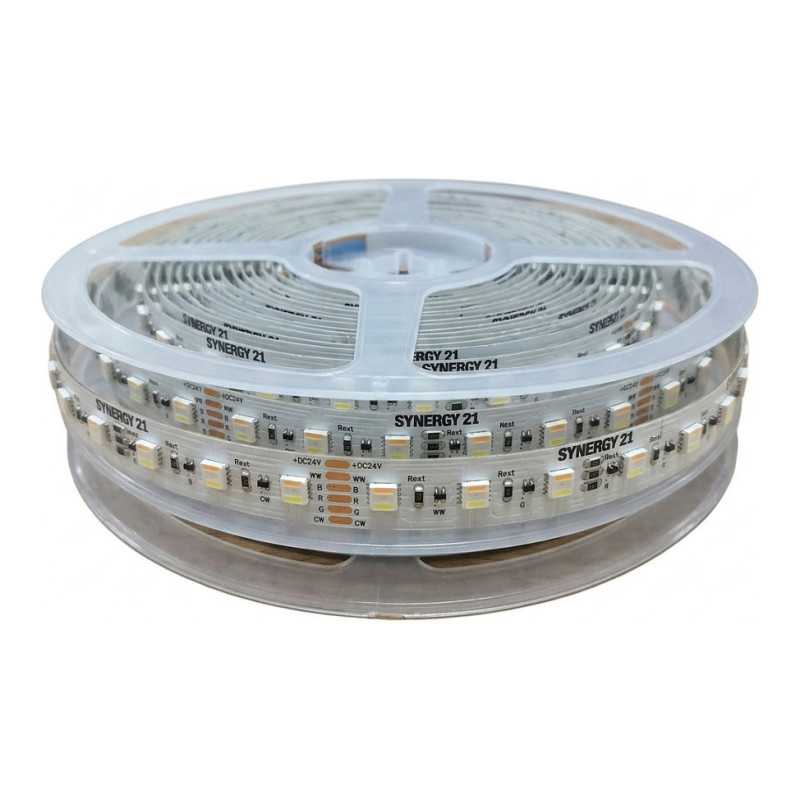 Synergy 21 LED Flex Strip 5050 - 60 RGB DC24V + RGB-WW (RGB-CCT) one chip ULS 10m LP IP20